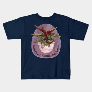 Growth Is A Continuous Process Kids T-Shirt